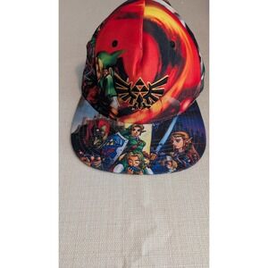 Zelda Ocarina of Time n64 2014 Cap One Size Fits Most Adjustable Snap Hat